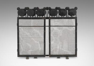 Bertil Vallien Fire screen by Bertil Valien for Bode Smid