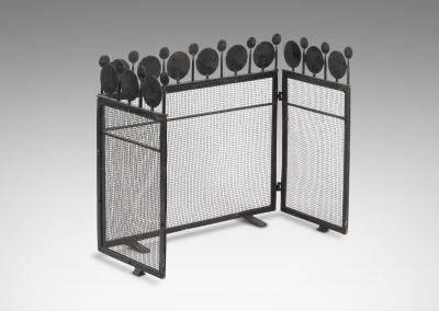 Bertil Vallien Fire screen by Bertil Valien for Bode Smid