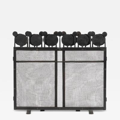 Bertil Vallien Fire screen by Bertil Valien for Bode Smid