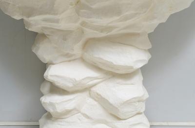 Bespoke French Plaster Brutalist Console