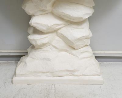 Bespoke French Plaster Brutalist Console