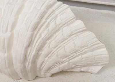 Bespoke Pair of Coquillage Plaster Sconces