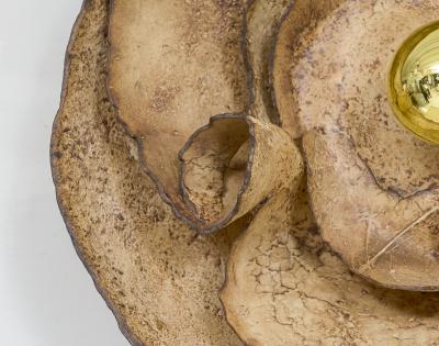 Bespoke Pair of French Papier Mache Sconces