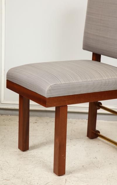 Bespoke Pair of Mahogany Library Chairs by Amir Khamneipur