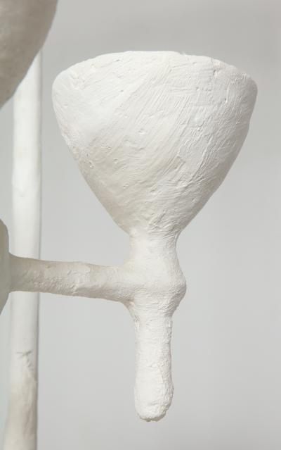 Bespoke Plaster Fixture in the Alberto Giacometti Manner