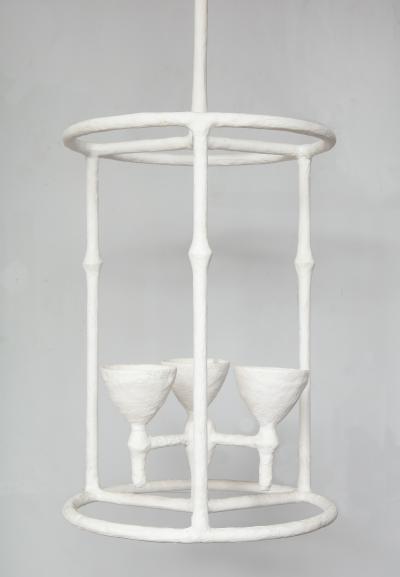 Bespoke Plaster Fixture in the Alberto Giacometti Manner