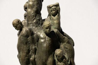 Beth Carter The Innocents group on steel base 2019