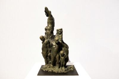 Beth Carter The Innocents group on steel base 2019