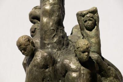 Beth Carter The Innocents group on steel base 2019