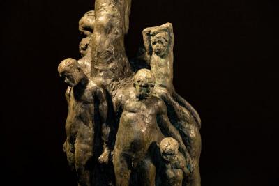 Beth Carter The Innocents group on steel base 2019