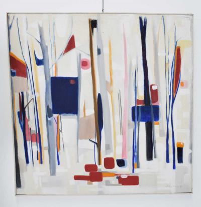 Betsy Keville B Keville Oil on Canvas Abstract