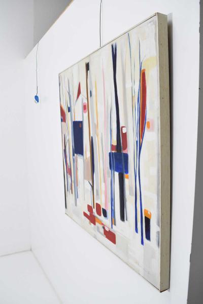 Betsy Keville B Keville Oil on Canvas Abstract