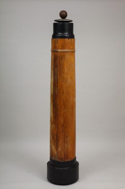 Betty McGeehan Tall wooden found object sculpture