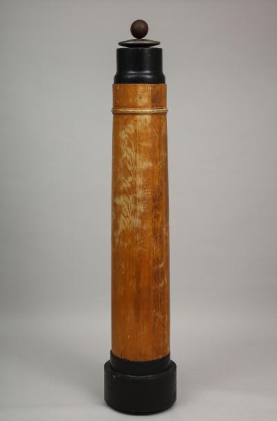 Betty McGeehan Tall wooden found object sculpture