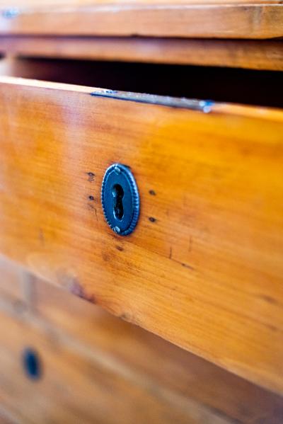 Biedermeier Cabinet Linen Press circa 1840s