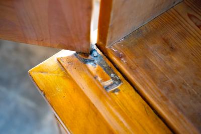 Biedermeier Cabinet Linen Press circa 1840s