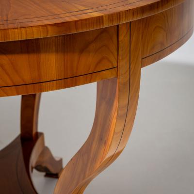 Biedermeier Cherrywood Center Table Germany circa 1820