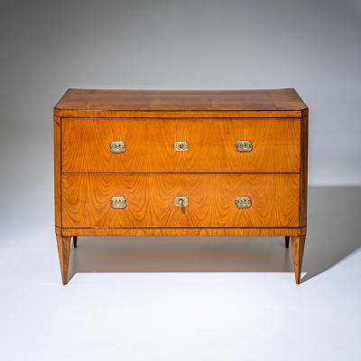 Biedermeier Chest of Drawers in Cherry Wood Austria circa 1820