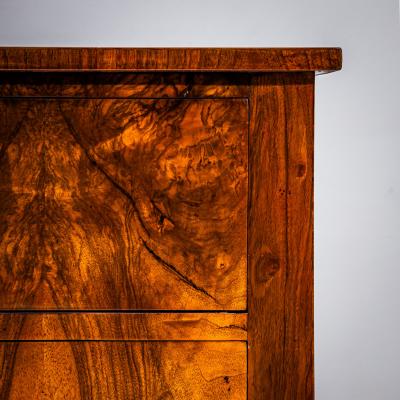 Biedermeier Chest of Drawers in Walnut circa 1820