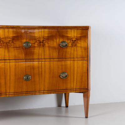Biedermeier Chest of Drawers with Diamond Inlay circa 1820