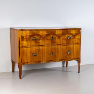 Biedermeier Chest of Drawers with Diamond Inlay circa 1820