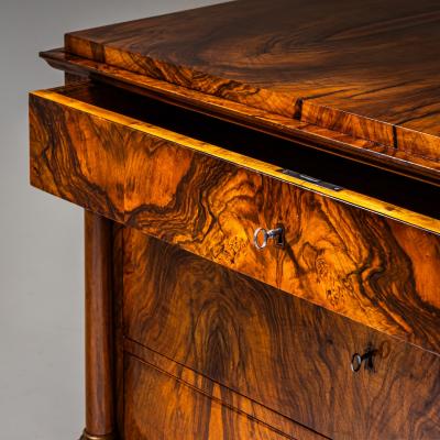 Biedermeier Chest of Drawers with Lion Paw Feet Germany Early 19th Century