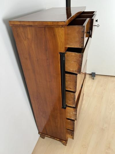Biedermeier Chiffonier Cherry Veneer South Germany circa 1830