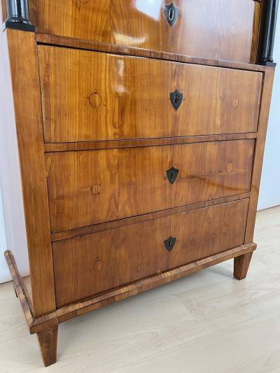 Biedermeier Chiffonier Cherry Veneer South Germany circa 1830