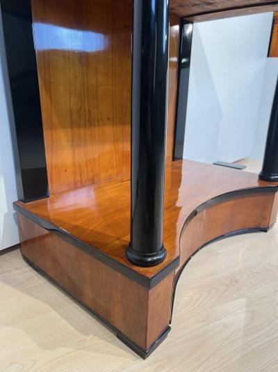 Biedermeier Console Table Cherry Veneer Two Drawers South Germany circa 1820