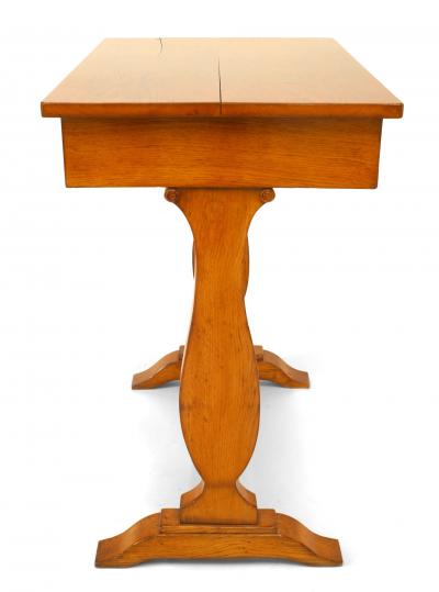 Biedermeier Elm Wood End Table