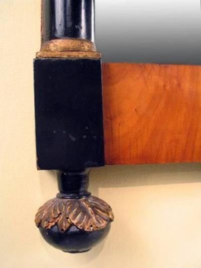 Biedermeier Fruitwood Mirror