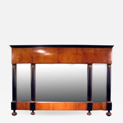 Biedermeier Fruitwood Mirror