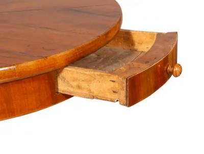 Biedermeier Fruitwood Table