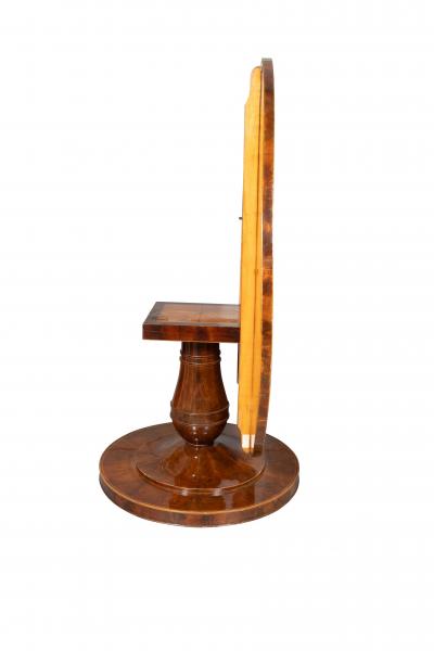 Biedermeier Mahogany And Satinwood Center Table