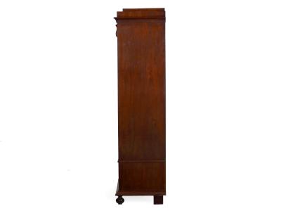 Biedermeier Mahogany Antique Armoire Wardrobe Cabinet circa 1830 50