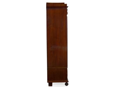 Biedermeier Mahogany Antique Armoire Wardrobe Cabinet circa 1830 50