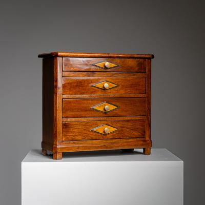Biedermeier Miniature Chest of Drawers around 1820