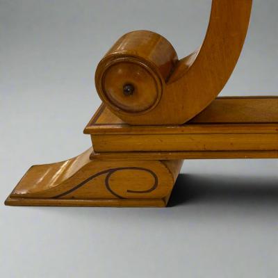 Biedermeier Oval Library Table