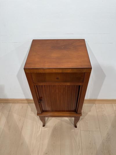 Biedermeier Pillar Cabinet Cherry Veneer South Germany circa 1820