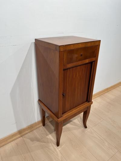 Biedermeier Pillar Cabinet Cherry Veneer South Germany circa 1820