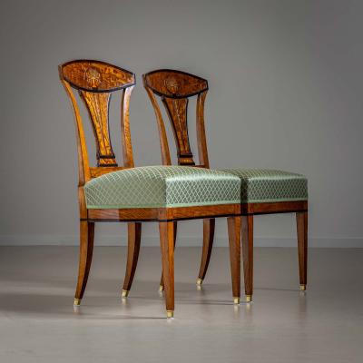 Biedermeier Side Chairs Vienna around 1810