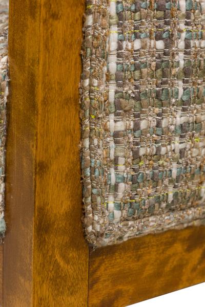 Biedermeier Square Back Birch Armchair