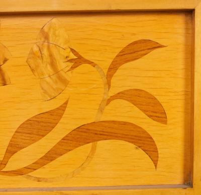 Biedermeier Style Wooden Wall Plaques