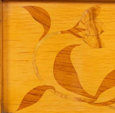 Biedermeier Style Wooden Wall Plaques