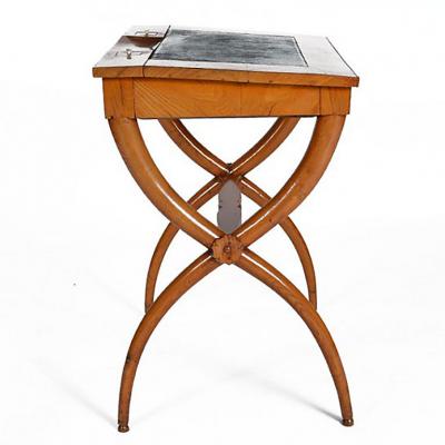 Biedermeir Slant Front Writing Desk