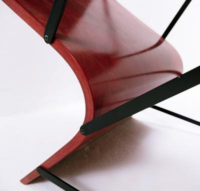 Bieke Hoet Contemporary Modern Sexibiti Chair in Red by Bieke Hoet