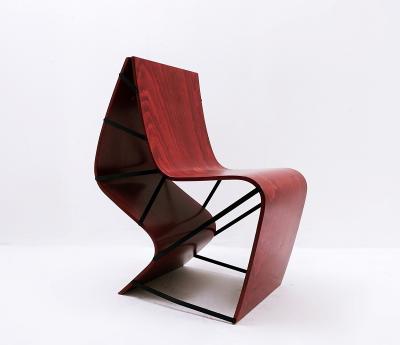 Bieke Hoet Contemporary Modern Sexibiti Chair in Red by Bieke Hoet