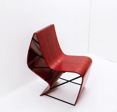 Bieke Hoet Contemporary Modern Sexibiti Chair in Red by Bieke Hoet