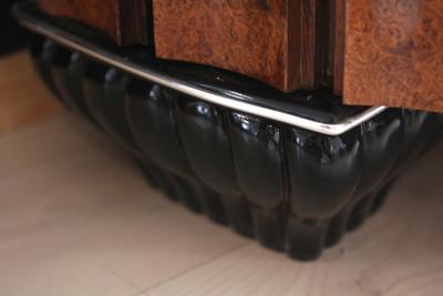 Big Art Deco Sideboard Amboyna Root and Rosewood ca 1925