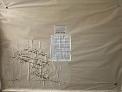 Bill Mack 3D Figural Wall Sculpture Reflection Monumental in Size Nude